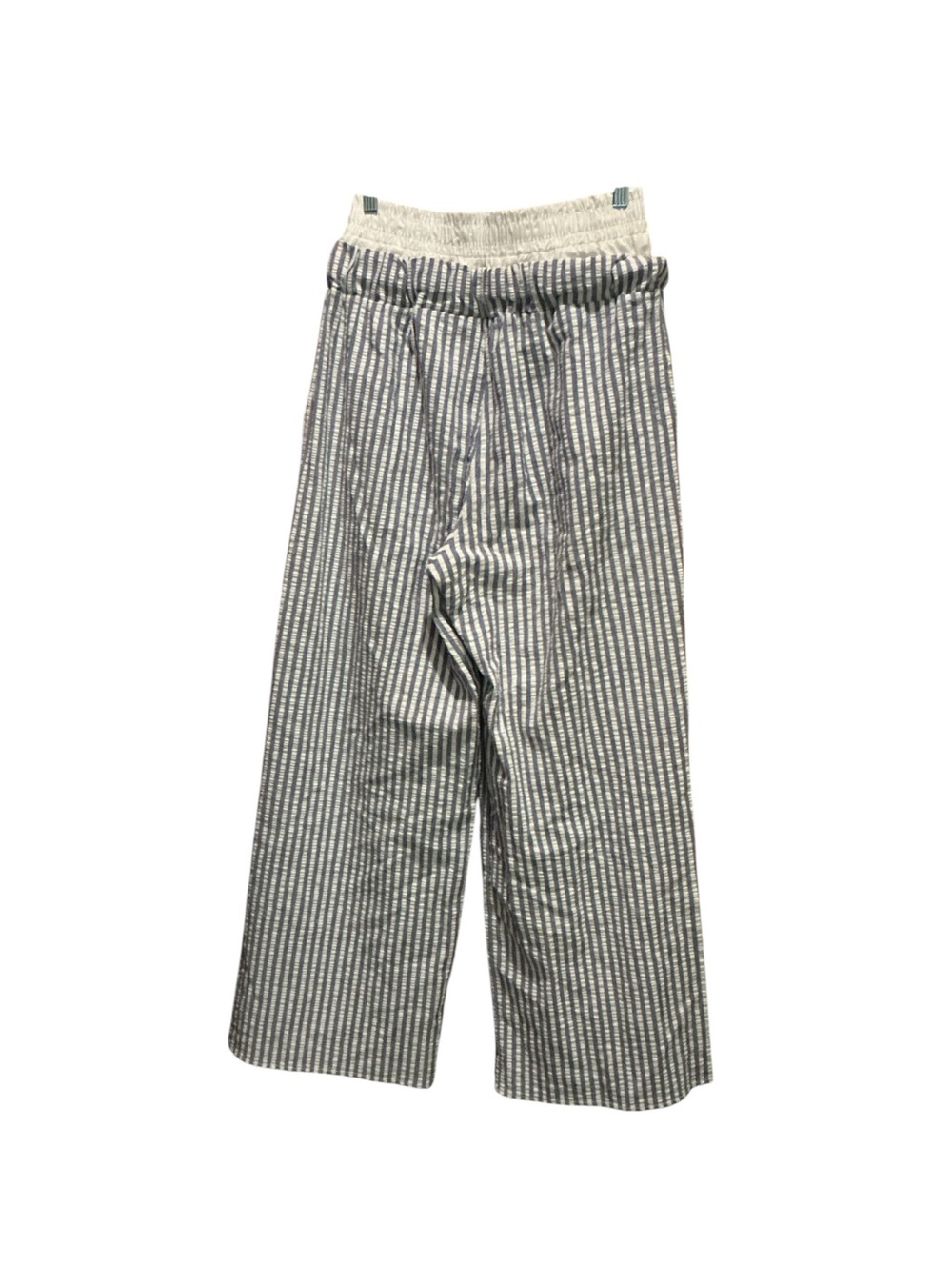 Bucket List Seersucker Double Brand Pull on Style Pants - Picture 4 of 12